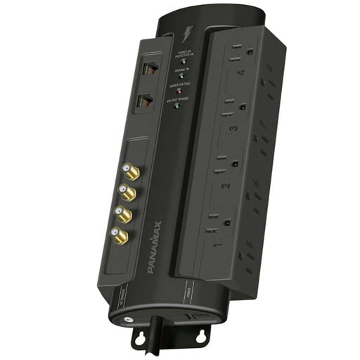 Panamax M8-AV-PRO Hi-Definition 8 Outlet Surge Protector 
