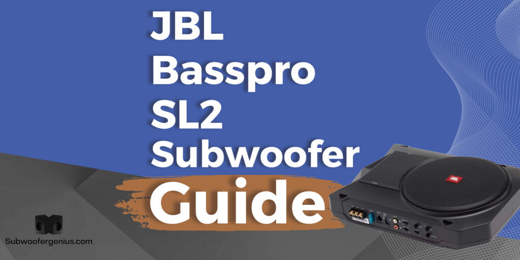 JBL Basspro SL2 Subwoofer