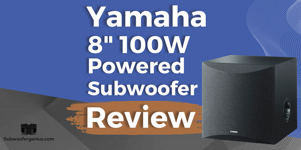 Yamaha 8" 100W Powered Subwoofer