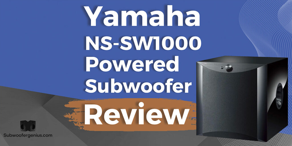 Yamaha NS-SW1000 Powered Subwoofer